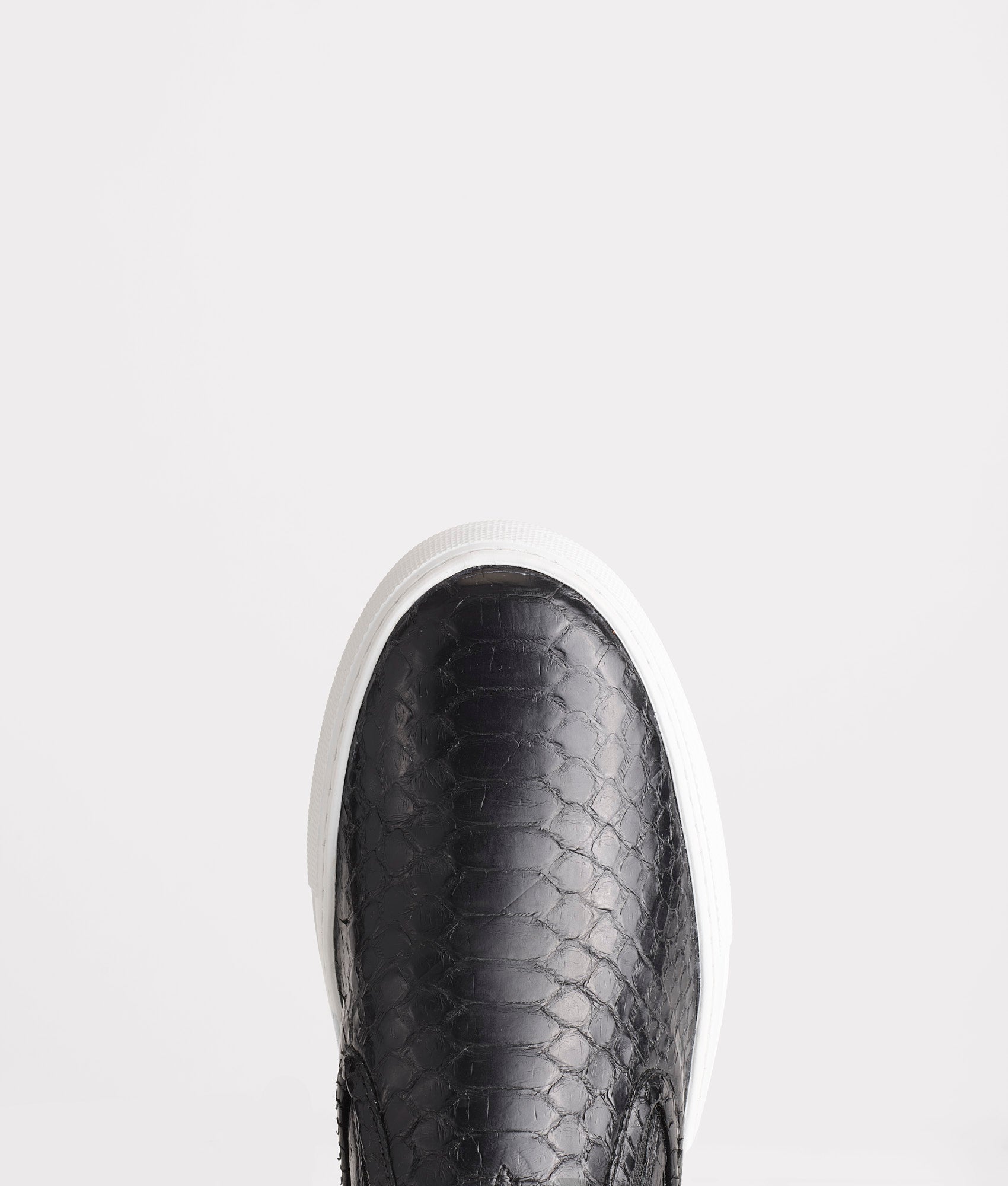 Mosaico Slip On :: Black Python - Image 7