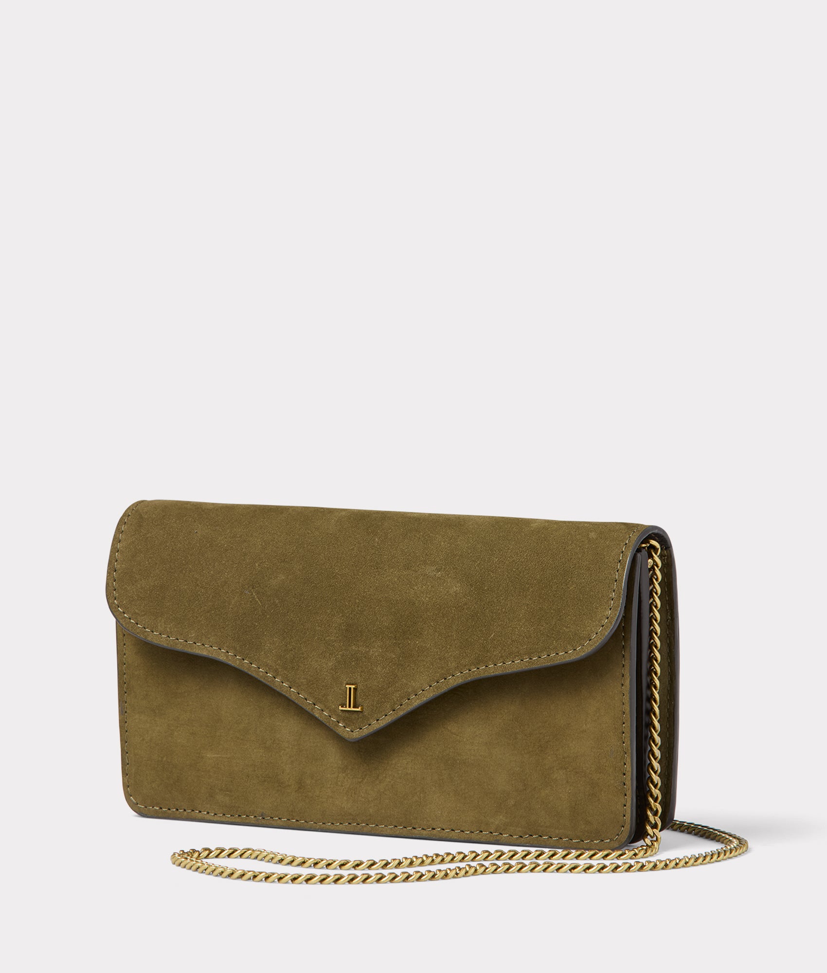 Long Wallet On A Chain :: Olive - Image 3