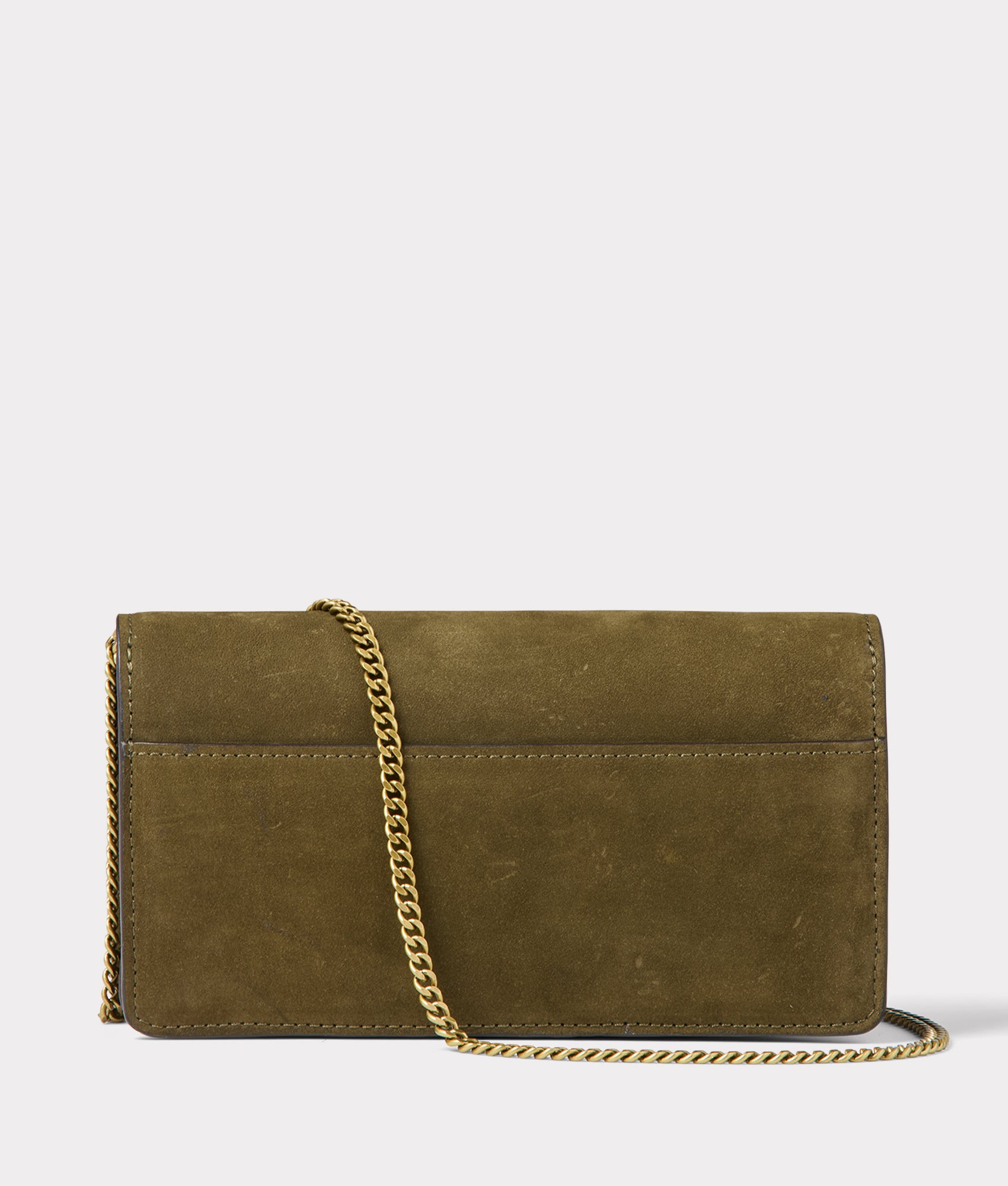 Long Wallet On A Chain :: Olive - Image 6