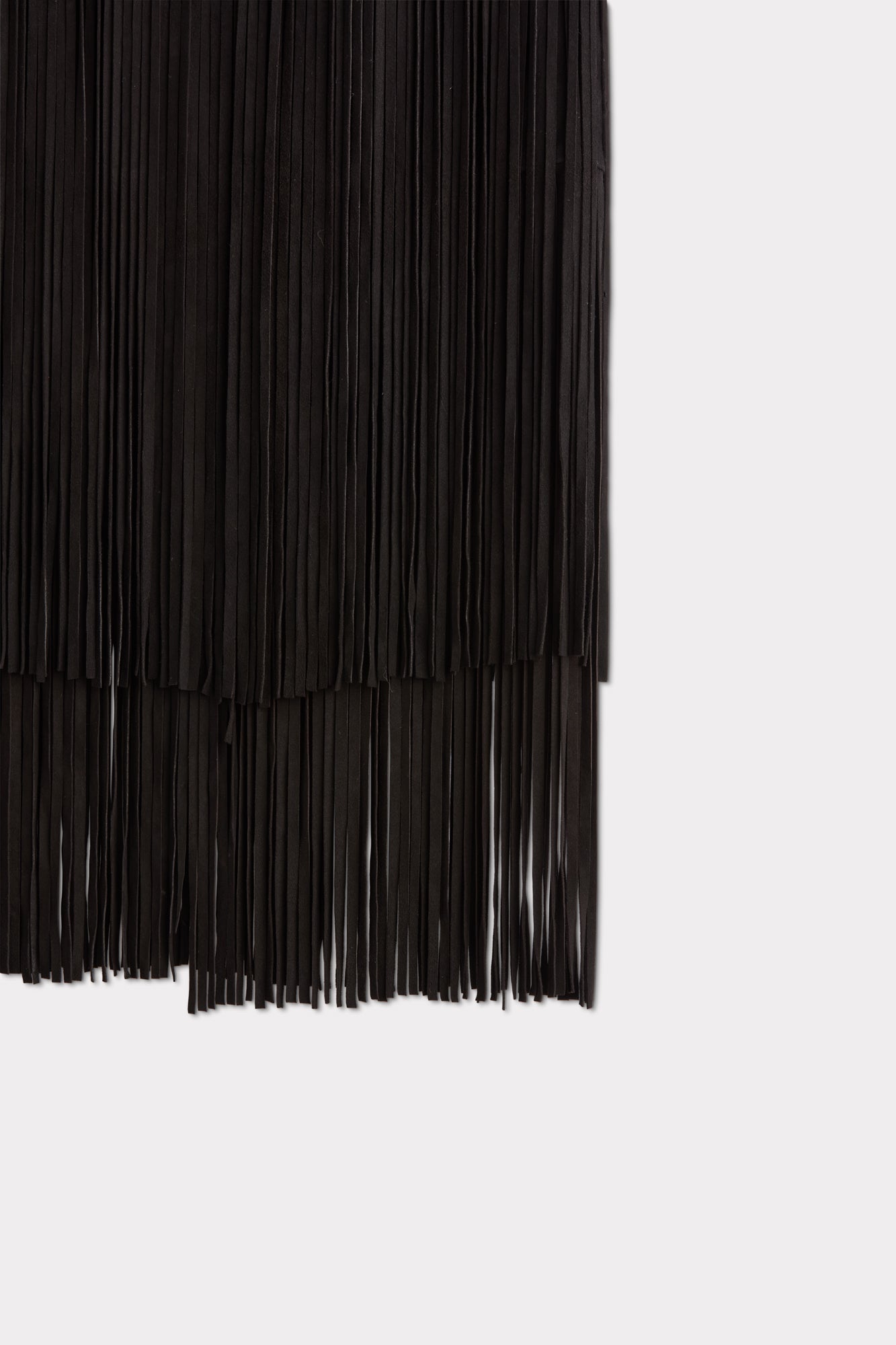 Rhiannon Fringe Skirt :: Black - Image 7