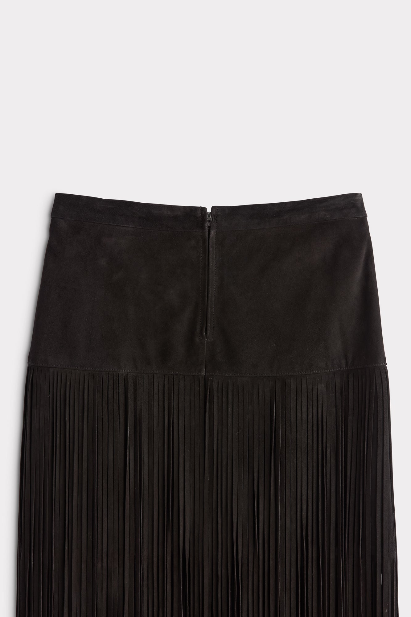 Rhiannon Fringe Skirt :: Black - Image 4