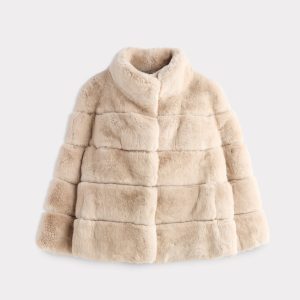 Leona Fur Coat :: Beige