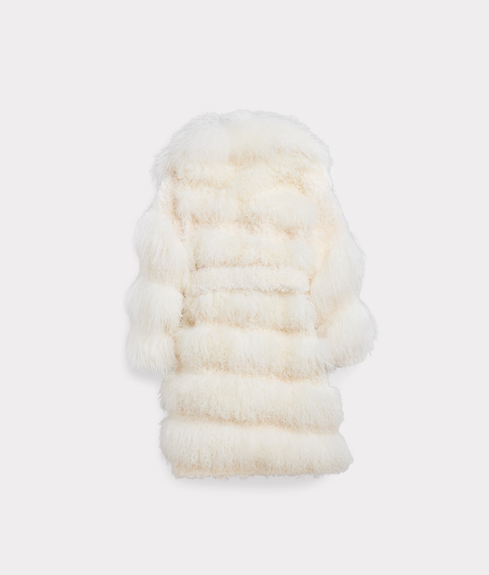 Anne Fur Coat :: White - Image 2