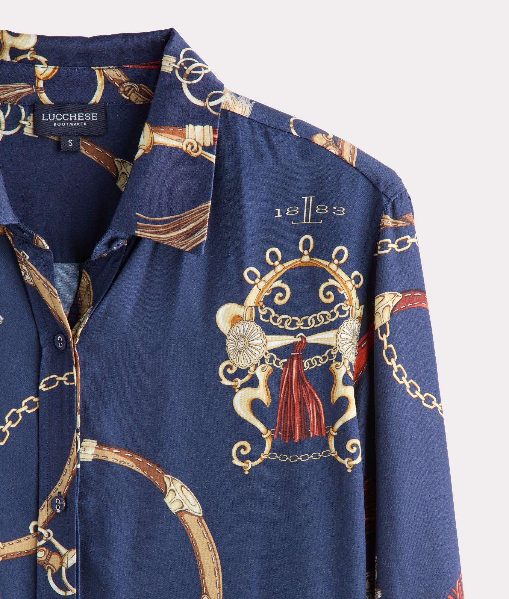 Carolina Blouse :: Navy/Multi - Image 10
