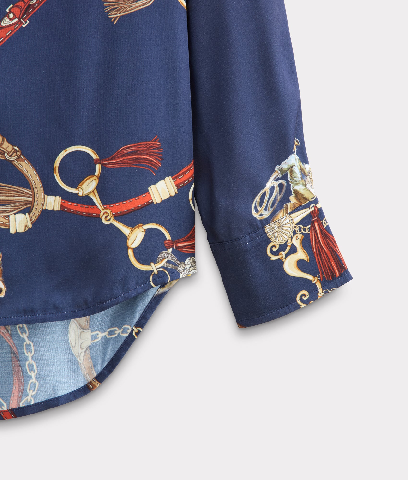 Carolina Blouse :: Navy/Multi - Image 13