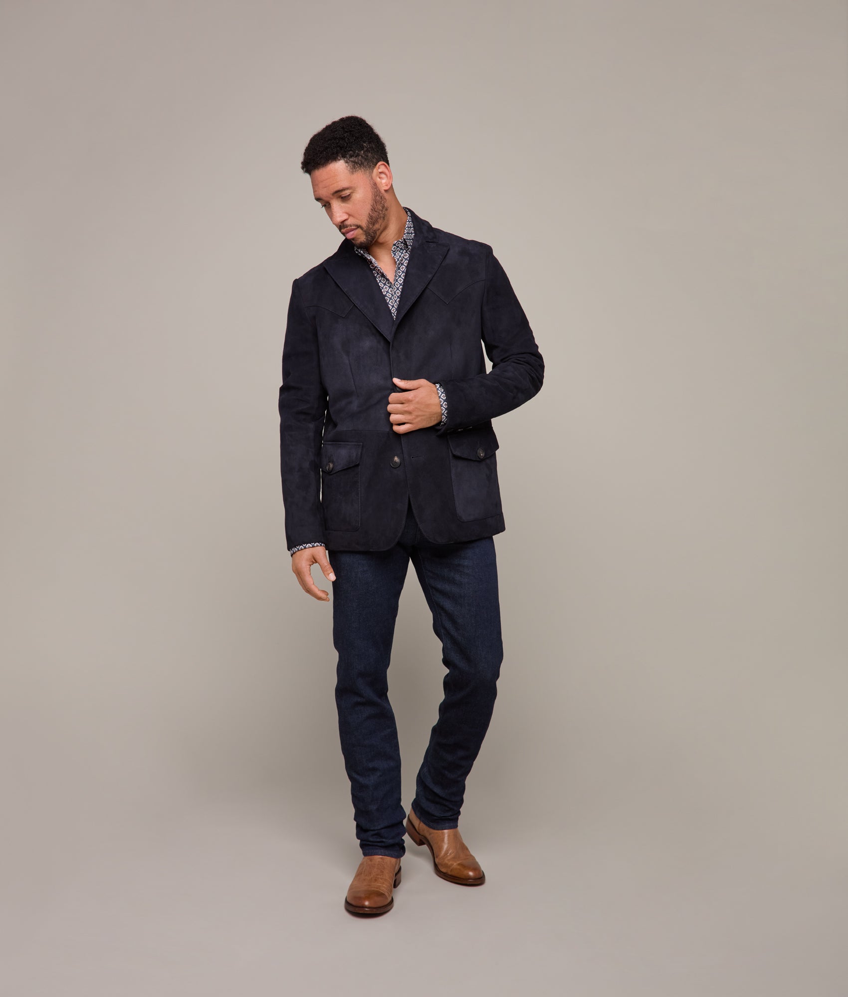 Rodeo Club Sport Coat :: Navy - Image 14