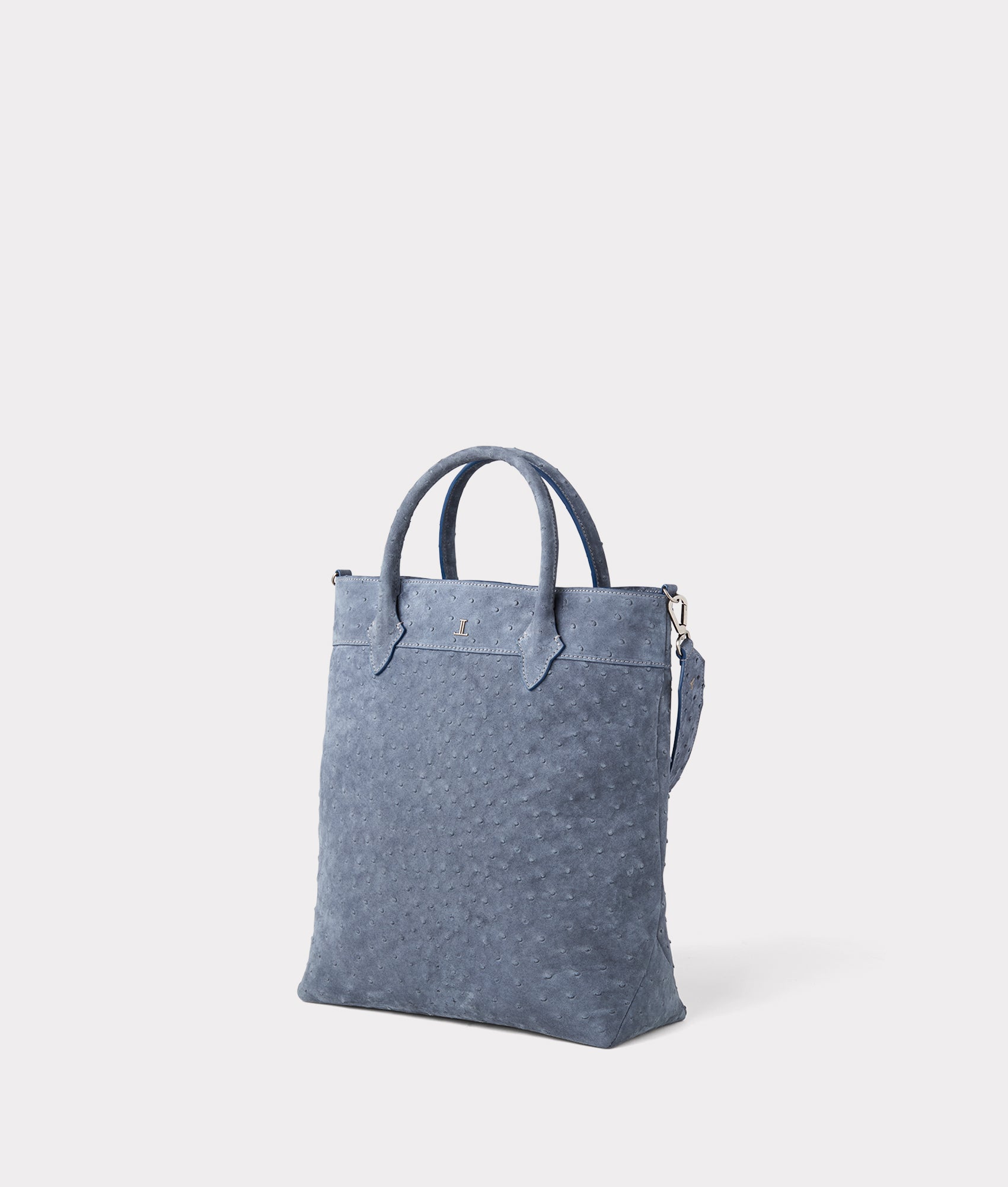 Large Lola Exotic Shopper :: Storm Blue - Image 9