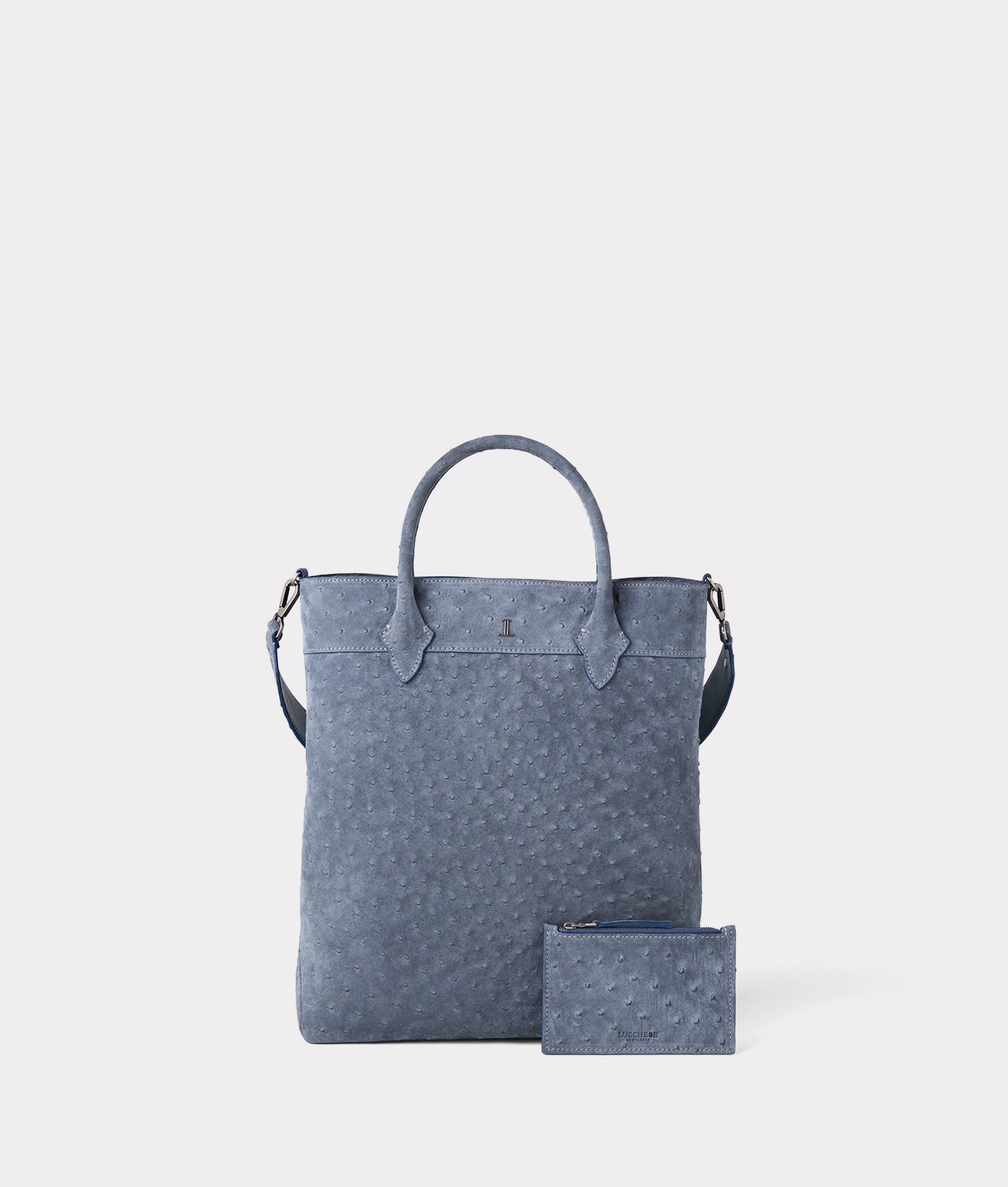 Large Lola Exotic Shopper :: Storm Blue - Image 4