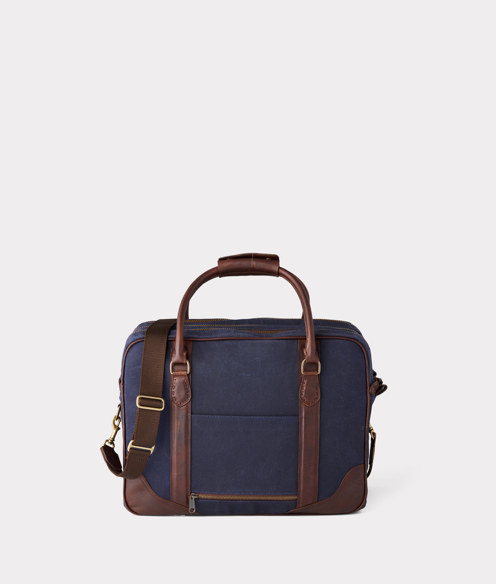 Everyday Waxed Canvas Cowboy Bag :: Navy - Image 8