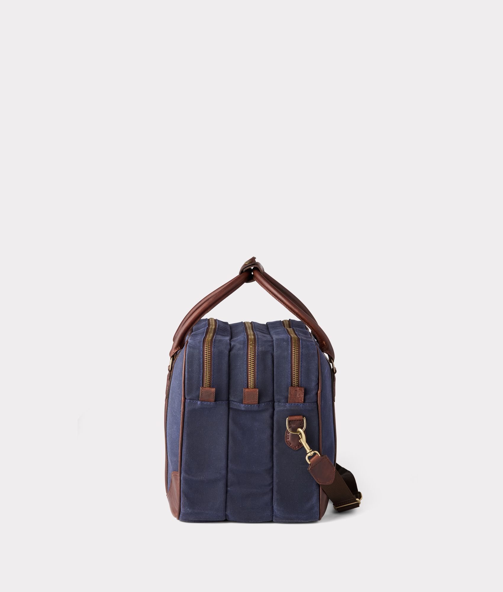 Everyday Waxed Canvas Cowboy Bag :: Navy - Image 15