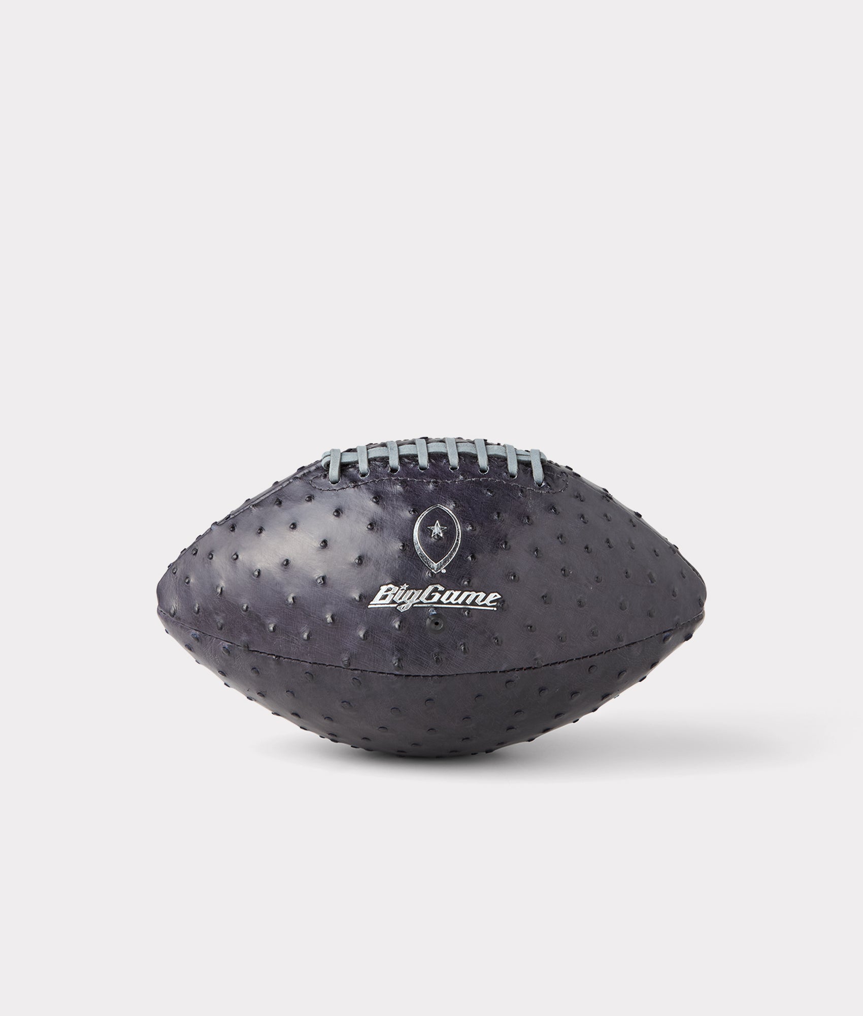 Lucchese Ostrich Football :: Navy - Image 3