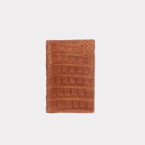 Bifold Wallet ?C Crocodile :: Cognac