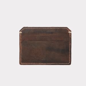 Credit Card Case - Mad Dog :: Chocolate